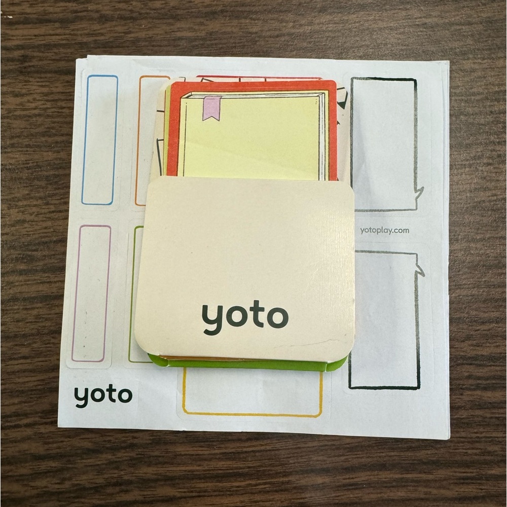 Yoto stickers and accessories